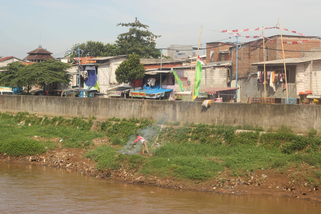 Kawasan Kampung Pulo Jakarta Timur. Foto: Dok Pribadi