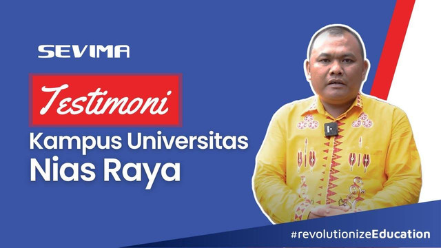 Pakai SEVIMA Platform, Bayar Kuliah Universitas Nias Raya Lebih Mudah