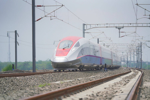 Ilustrasi kereta cepat. Foto: PT KCI