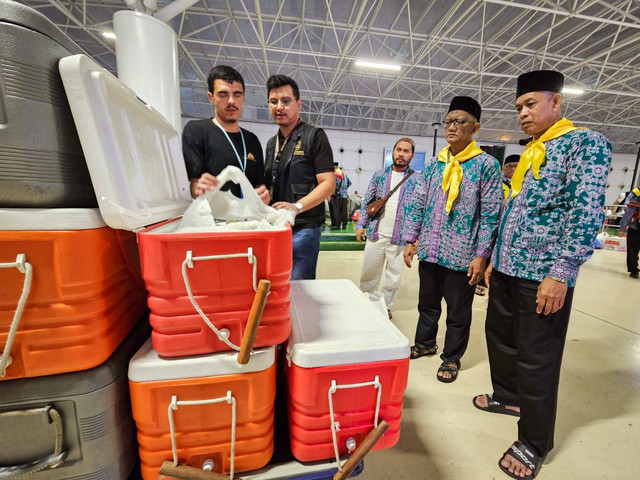Kepulangan Jemaah Haji RI di Bandara King Abdul Aziz Jeddah.  Foto: Dok MCH 2023