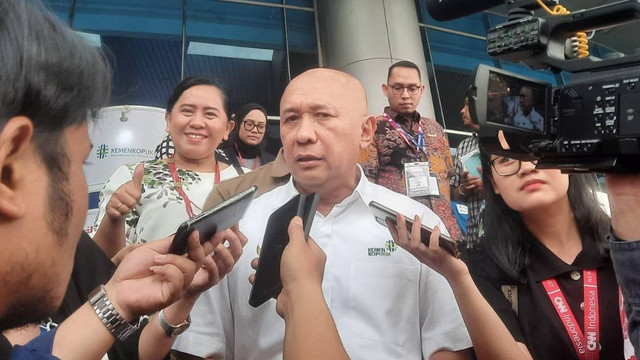 Menteri Koperasi dan UMKM, Teten Masduki di Smesco, Rabu (5/7/2023). Foto: Ave Airiza Gunanto/kumparan