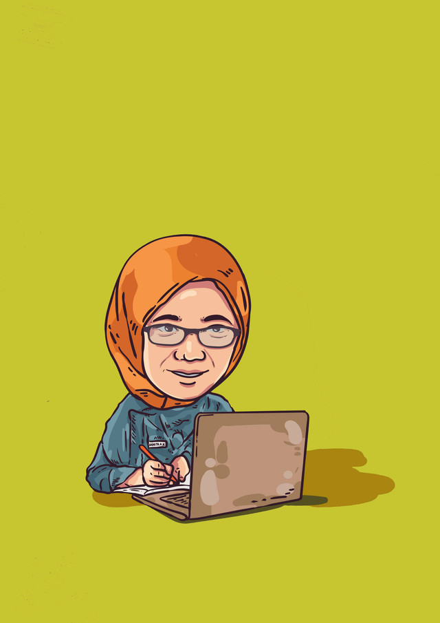 lustrasi Pengusaha Muslim (Sumber: https://pixabay.com/id/illustrations/kerja-komputer-muslimah-laptop-7730627/)
