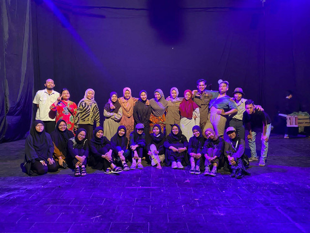 Ilustrasi teater. Dokumentasi Pribadi