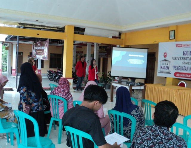 Kegiatan Pendampingan kepada Calon Wirausaha di Desa Kalen Kecamatan Dlanggu Kabupaten Mojokerto