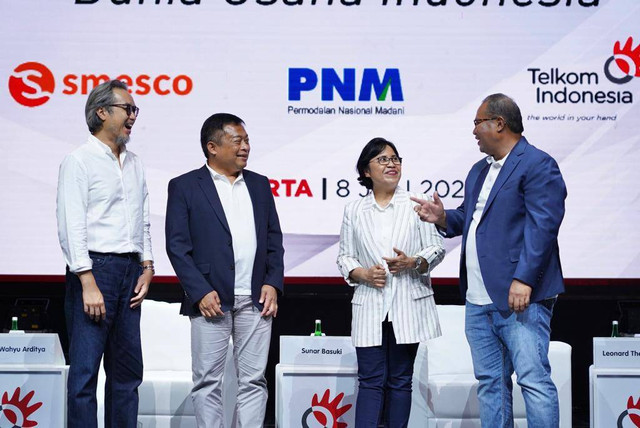 PNM menguatkan sinergi dengan Telkom Indonesia. Foto: PNM