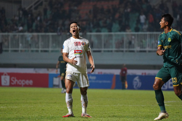 Pertandingan Persikabo vs Persija pada Liga 1, Minggu (9/7/2023). Foto: Dok. Persija