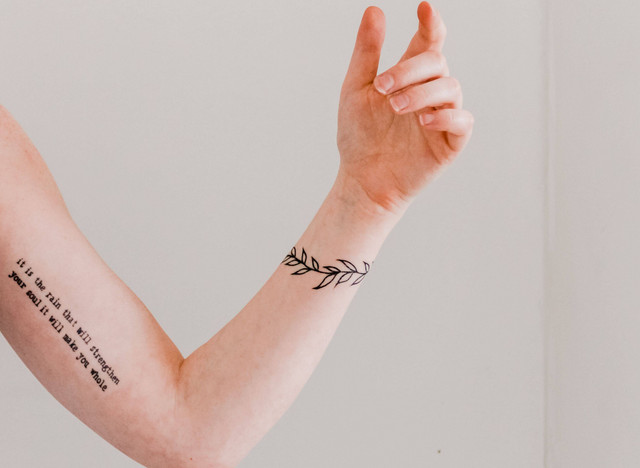 Ilustrasi tato. Foto: Unsplash