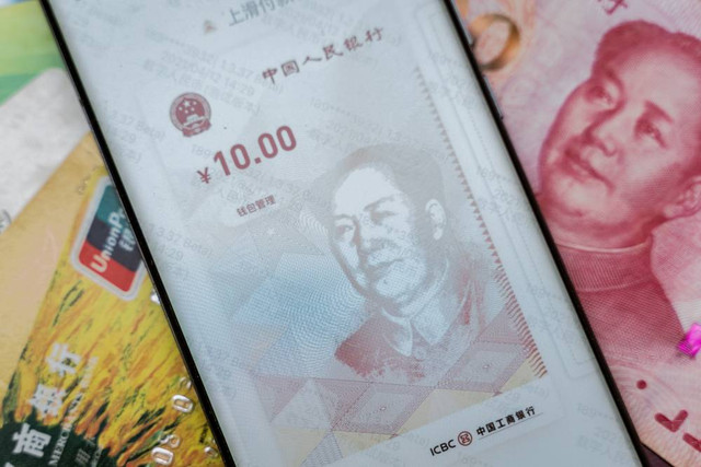 Yuan Digital. Foto: Shutterstock