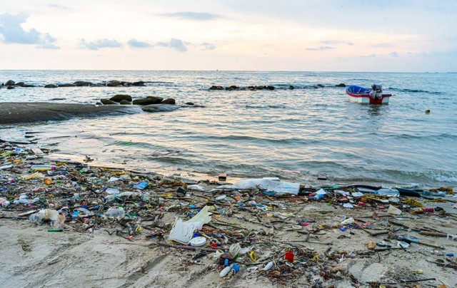 Sampah laut. Foto : istockphoto.com