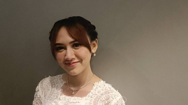 Happy Asmara konferensi pers 11.11 Shopee, Menteng Dalam, Jakarta Selatan, Kamis (20/10/2022). Foto: Giovanni/kumparan