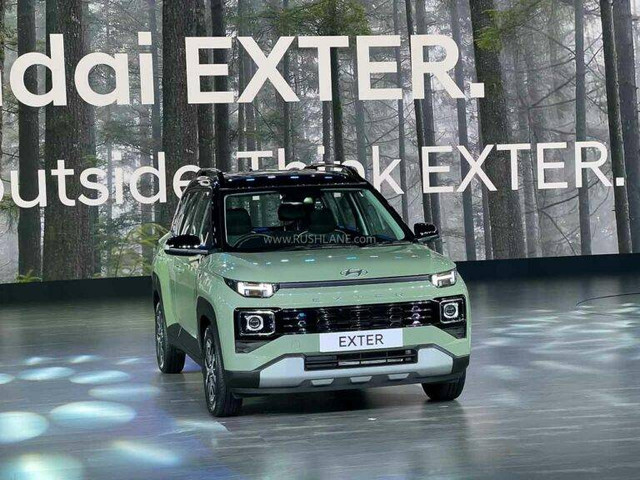 SUV baru Hyundai Exter yang meluncur di India. Foto: Rushlane