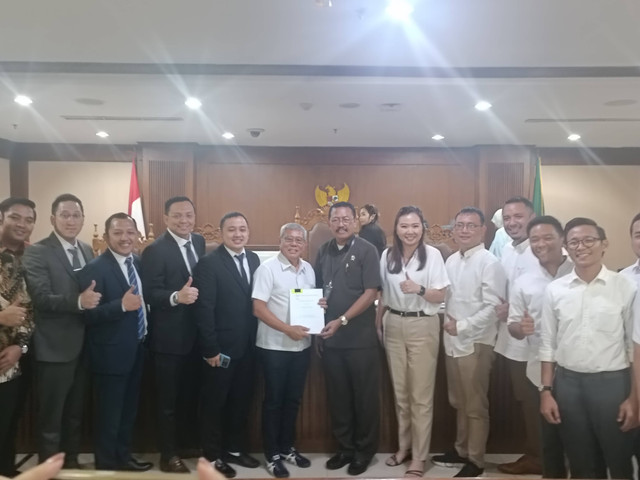Sidang pengambilan suara PKPU PT Sriwijaya Air di PN Jakarta Pusat, Rabu (12/7/2023). Foto: Akbar Maulana/kumparan