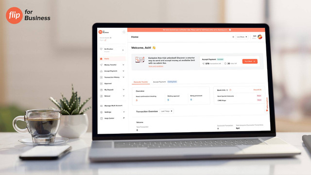 Flip for Business Uji Coba Gratis Fitur Accept Payment untuk Pengusaha. Foto: Flip