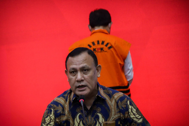 Ketua KPK Firli Bahuri, Rabu (12/7/2023). Foto: Jamal Ramadhan/kumparan