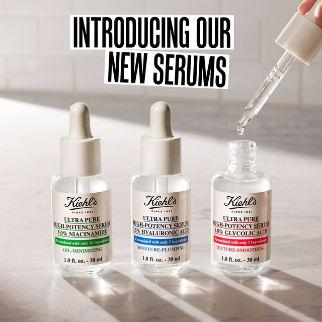 Kiehl's luncurkan tiga serum terbaru dengan kandungan murni, Kiehl's Ultra Pure High-Potency Serum. Foto: Kiehl's