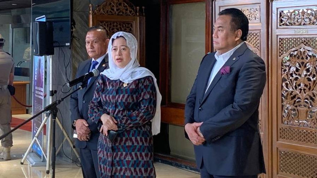 Ketua DPR Puan Maharani di Gedung DPR.  Foto: Paulina Herasmaranindar/kumparan
