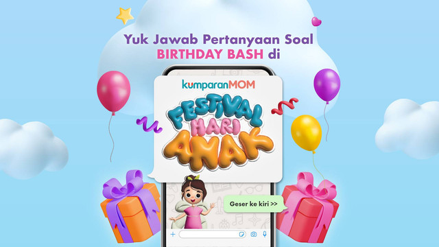 Birthday Bash. Foto: kumparan