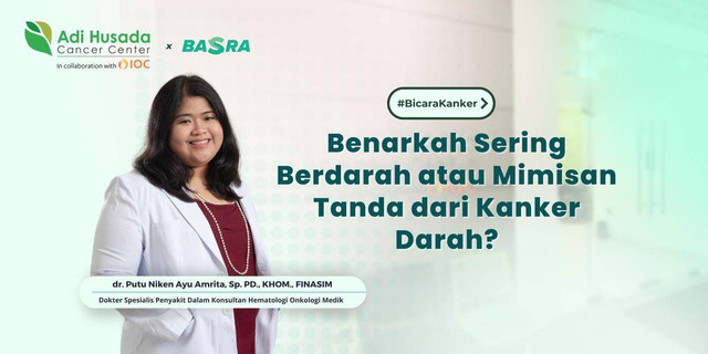 Benarkah Sering Berdarah atau Mimisan Tanda dari Kanker Darah?