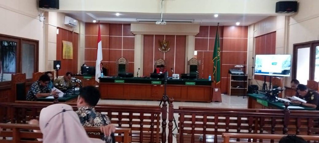 Sidang praperadilan di Pengadilan Negeri Jambi/Istimewa