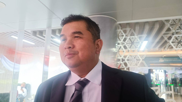 Direktur Utama MIND ID Hendi Prio Santoso di Gedung Kementerian BUMN, Senin (17/7/2023). Foto: Ghinaa Rahmatika/kumparan