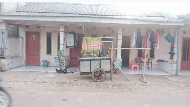 Rumah kontrakan tempat pemerkosaan terjadi. Dok: Ist.
