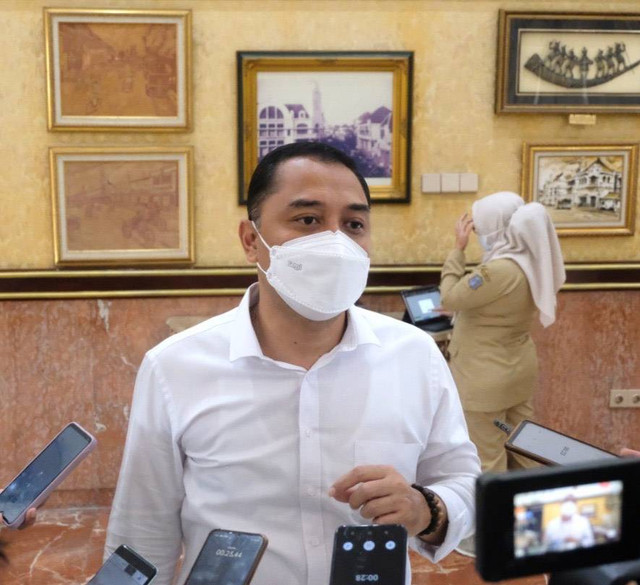 Wali Kota Surabaya Eri Cahyadi. Foto: Masruroh/Basra
