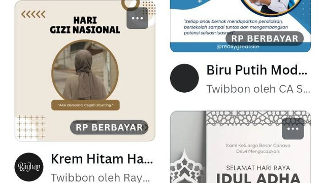 Ilustrasi Cara  Membuat Twibbon di Canva, Foto: Tangkapan Layar Kumparan