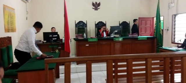 Sidang praperadilan di Pengadilan Negeri Jambi/Istimewa
