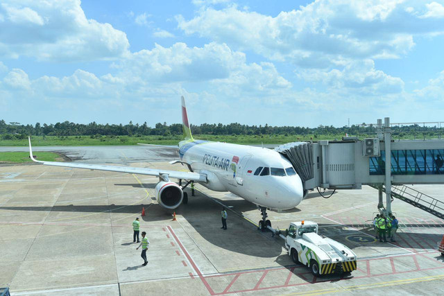 Pelita Air resmi buka rute Jakarta-Pontianak, Selasa (18/7/2023). Foto: Pelita Air