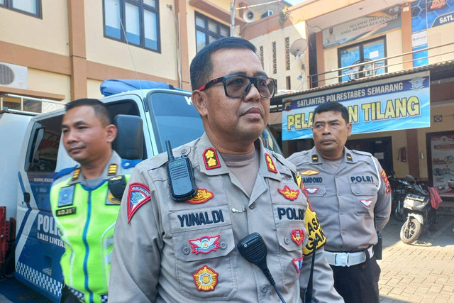 Kasatlantas Polrestabes Semarang AKBP Yunaldi. Foto: Intan Alliva Khansa/kumparan