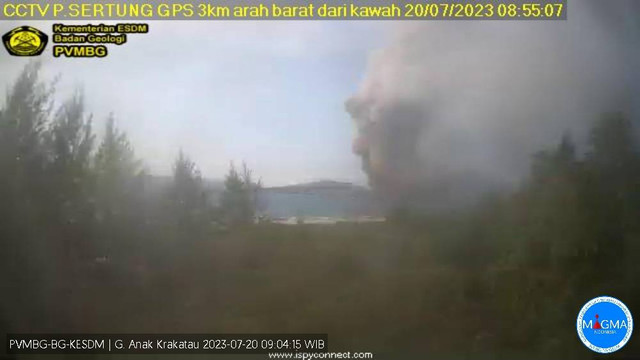 Gunung Anak Krakatau. | Foto: Istimewa