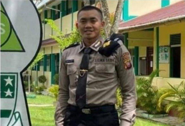 Bripda Ignatius Frisco Sirage asal Melawi Kalbar, yang diduga tewas ditembak seniornya di Bogor. Foto: Dok Hi!Pontianak