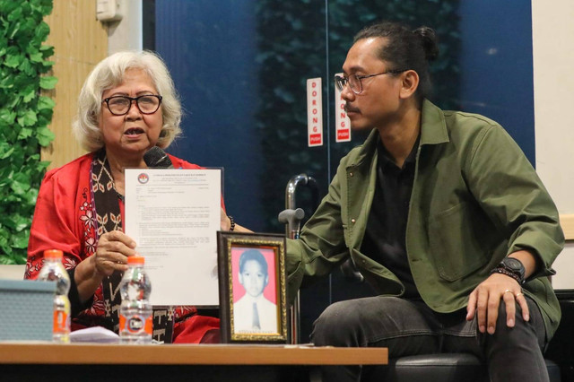 Perhimpunan Bantuan Hukum dan Hak Asasi Manusia Indonesia (PBHI) Nasional menggelar diskusi publik soal pelanggaran HAM di Sadjoe Cafe, Tebet, Jakarta Selatan pada Rabu (26/7/2023).  Foto: Dok. Istimewa