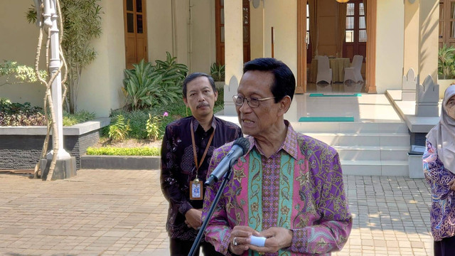 Gubernur DIY, Sri Sultan HB X. Foto: Widi RH Pradana/Pandangan Jogja