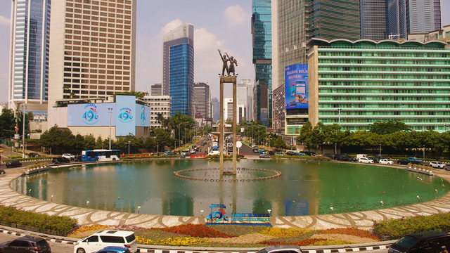 Bundaran Hotel Indonesia (Foto: Gigih Persada Putra)