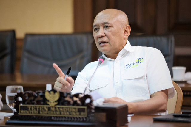 Menteri Koperasi dan UKM Teten Masduki. Foto: Kemenkop UKM