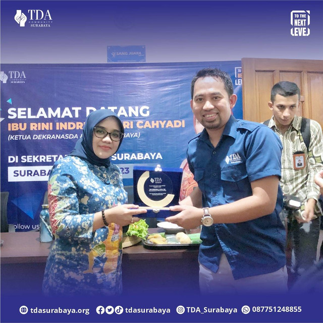 Silaturahmi GOW Surabaya ke TDA Surabaya 8.0. dok 