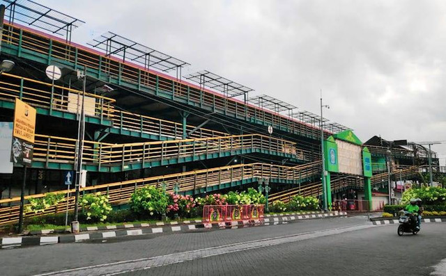 Taman Parkir Abu Bakar Ali (ABA) di kawasan Malioboro, Yogyakarta. Foto: Pemkot Yogya