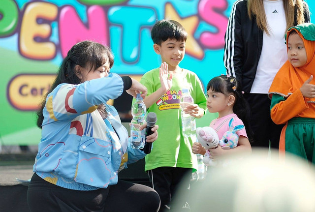 Perayaaan Hari Anak Nasional bersama Le Minerale di Solo. Foto: dok. Istimewa