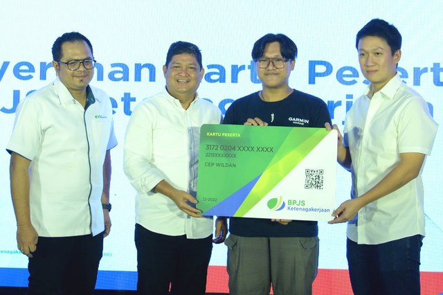 BPJS Ketenagakerjaan menjalin kerja sama dengan Shopee Indonesia, Senin (31/7/2023). Foto: BPJS Ketenagakerjaan