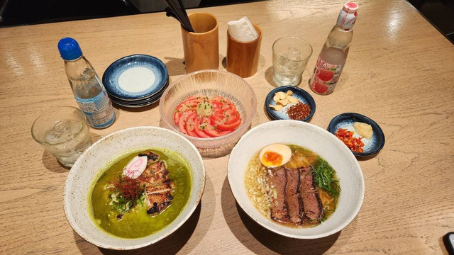 Makanan di restoran Ramen For The Soul, Jakarta Selatan Foto: Azalia Amadea/Kumparan