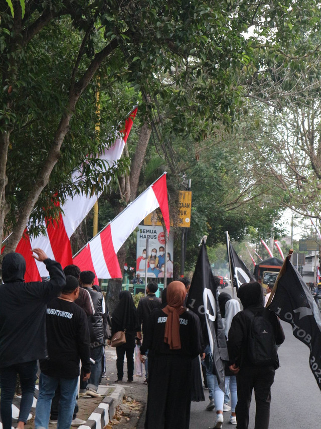 Ilustrasi koalisi masyarakat sipil yang hendak melaksanakan aksi. Foto: Dokumentasi pribadi