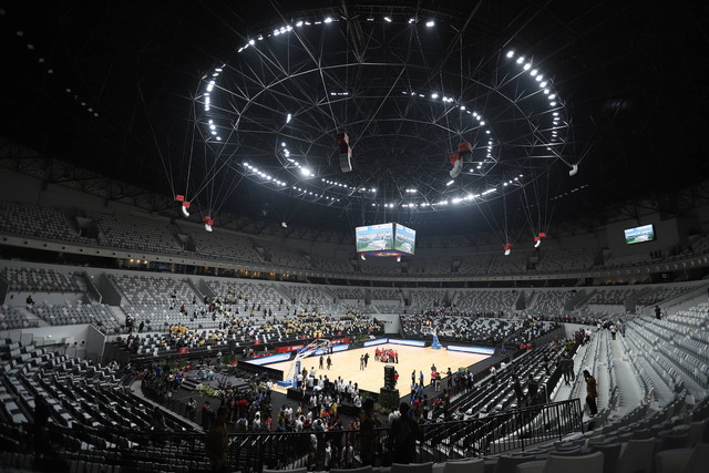 Suasana Indonesia Arena di Gelora Bung Karno, Jakarta, Senin (7/8/2023). Foto: Dicky Adam Sidiq/kumparan