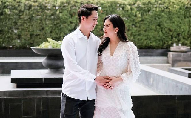 Valencia Tanoesoedibjo umumkan kehamilan pertamanya. Foto:  Instagram/@valenciatanoe