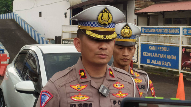 Kasatlantas Polrestabes Bandung, Kompol Eko Iskandar.  Foto: Rachmadi Rasyad/kumparan