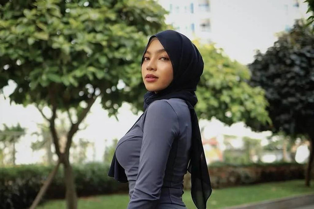 Selebgram Oklin Fia.
 Foto: Instagram/@oklinnnnn.fans