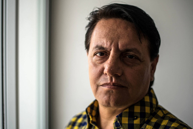 Capres Ekuador, Fernando Villavicencio. Foto: Ernesto Benavides/AFP