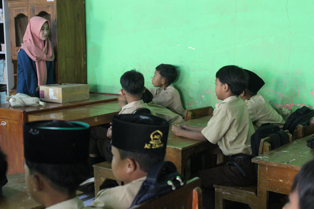 Sosialisasi Potensi, Bakat, dan Minat bersama siswa SDN Pungangan