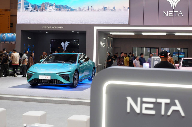 Mobil listrik Neta. Foto: Aditya Pratama Niagara/kumparan