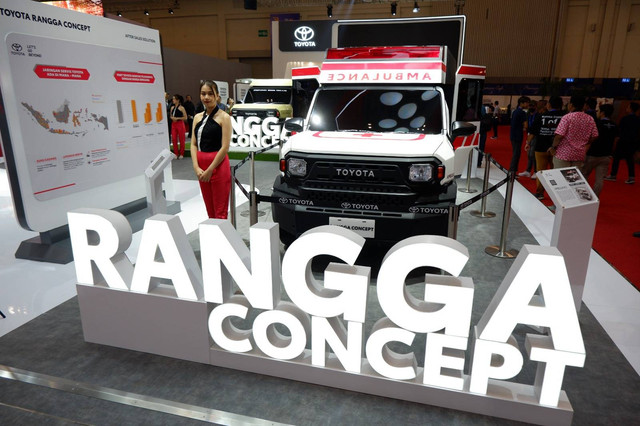 Toyota Rangga Concept di GIIAS 2023. Foto: Aditya Pratama Niagara/kumparan